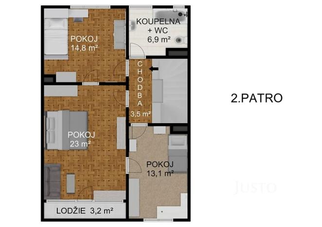 Prodej rodinného domu, Písek, Na Ryšavce, 183 m2