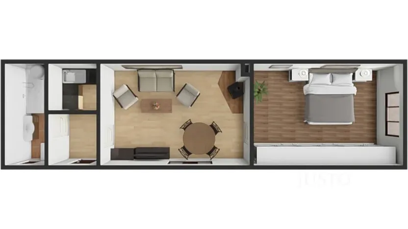 Prodej rodinného domu, Lhenice, 61 m2