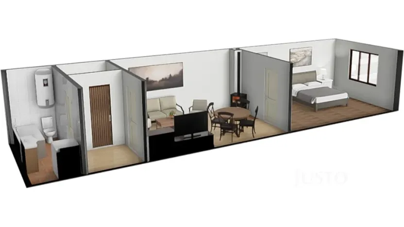 Prodej rodinného domu, Lhenice, 61 m2