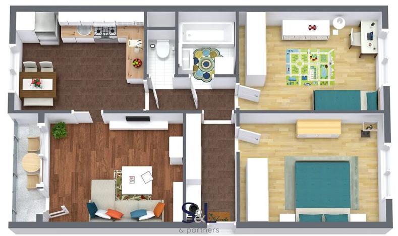 Pronájem bytu 3+1, Česká Lípa, Rudolfa Hrušínského, 75 m2