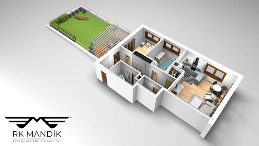 Pronájem bytu 3+kk, Odolena Voda, K Cukrovaru, 154 m2