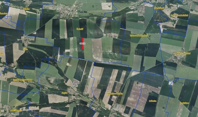 Prodej pole, Mšené-lázně, 16878 m2