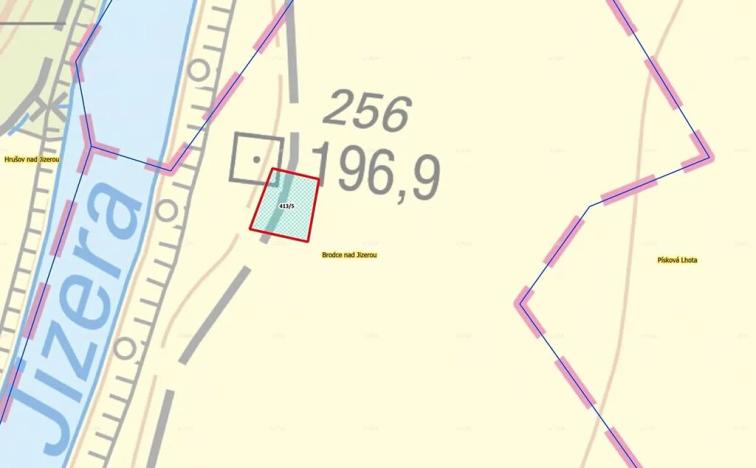 Prodej louky, Brodce, 399 m2