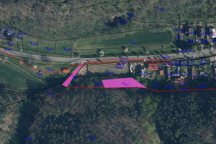Prodej pozemku, Dolní Zimoř, 1049 m2