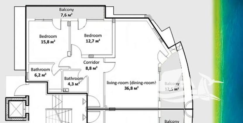 Prodej bytu 3+kk, Bjala, Bulharsko, 105 m2