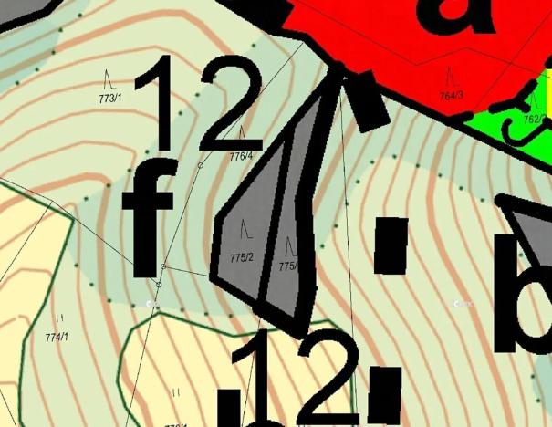 Dražba lesa, Lačnov, 281 m2