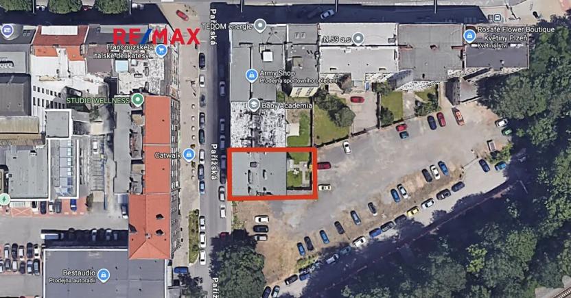 Prodej činžovního domu, Plzeň, Pařížská, 1005 m2