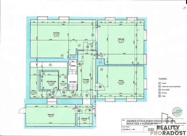 Prodej chalupy, Nová Ves v Horách, 284 m2
