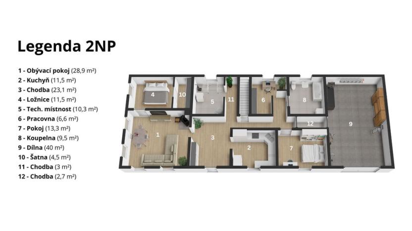 Prodej rodinného domu, Razová, 435 m2