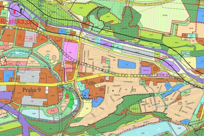 Prodej komerčního pozemku, Praha - Hloubětín, 6593 m2