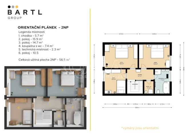 Prodej rodinného domu, Frymburk, 118 m2