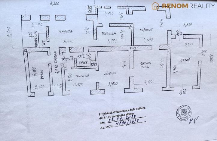 Prodej rodinného domu, Chropyně, Hrad, 136 m2