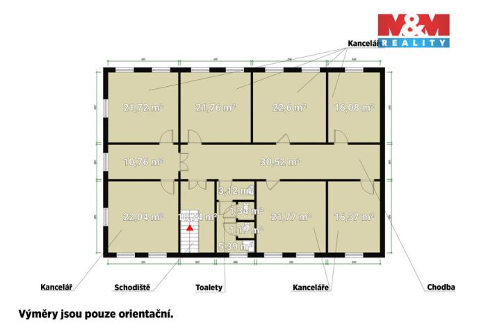Pronájem kanceláře, Sušice - Sušice II, V Drahelinkách, 16 m2