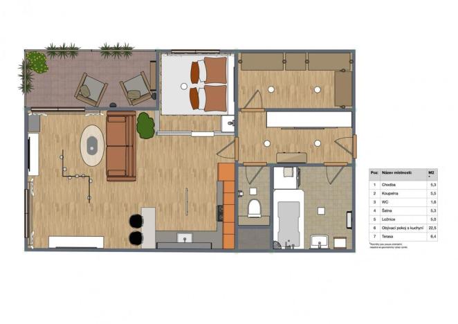 Prodej bytu 1+kk, Praha - Bohnice, Ústavní, 52 m2