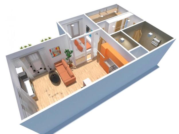 Prodej bytu 1+kk, Praha - Bohnice, Ústavní, 52 m2