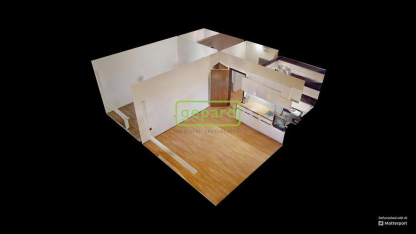 Pronájem bytu 2+kk, Ústí nad Labem - Severní Terasa, Šrámkova, 40 m2