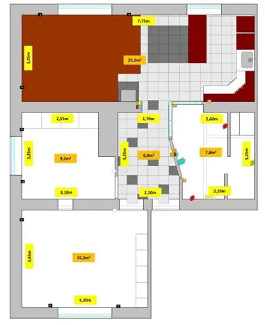 Pronájem bytu 3+kk, Slatiňany, 65 m2