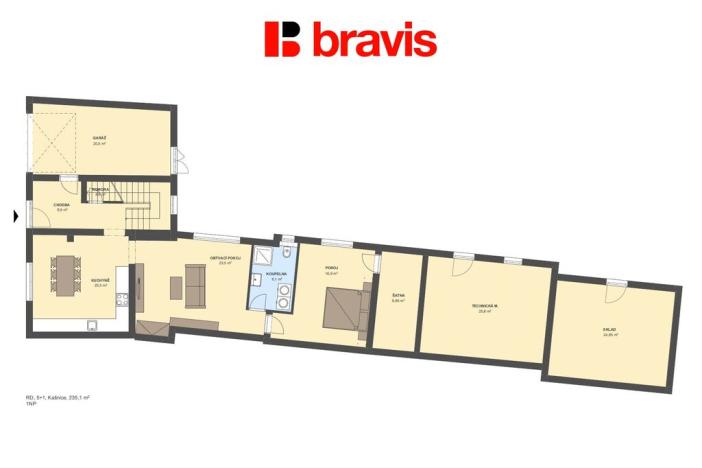 Prodej rodinného domu, Kašnice, 235 m2