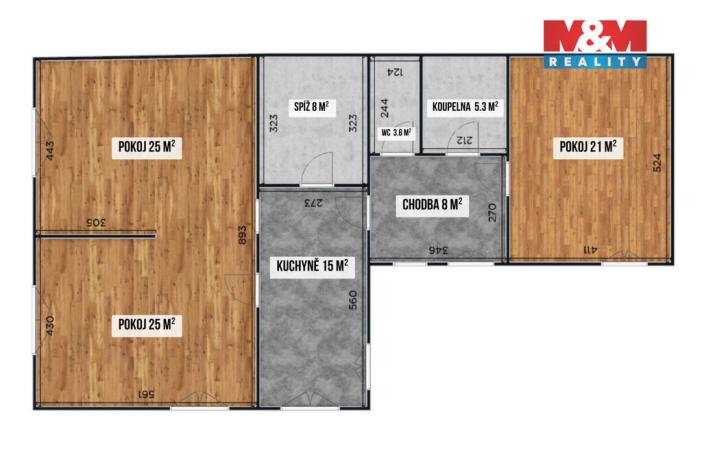 Prodej chalupy, Ronov nad Doubravou, U stadionu, 111 m2