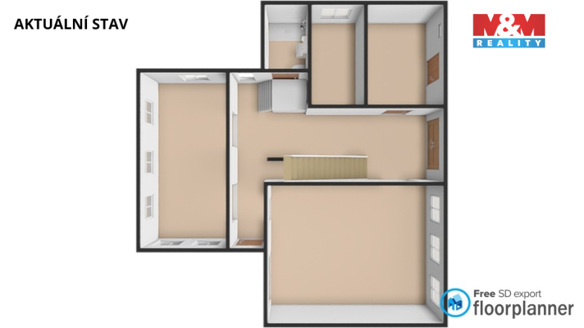 Prodej rodinného domu, Sněžné, 150 m2