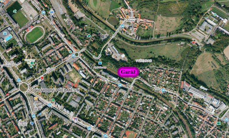 Prodej garáže, Plzeň, 18 m2