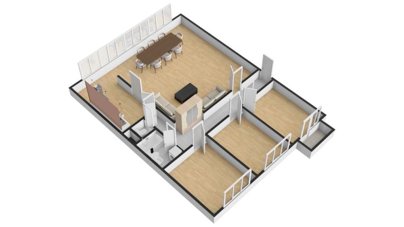 Pronájem bytu 4+kk, Praha - Smíchov, Ostrovského, 107 m2