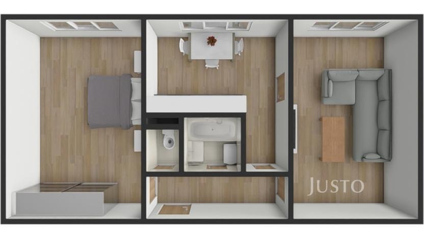 Prodej bytu 2+1, Písek, Dr. M. Horákové, 51 m2