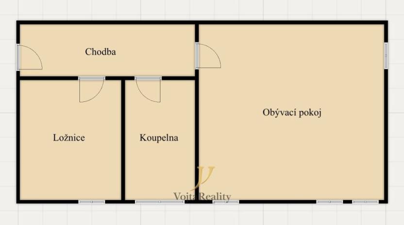 Pronájem bytu 2+kk, Olomouc, Janského, 61 m2