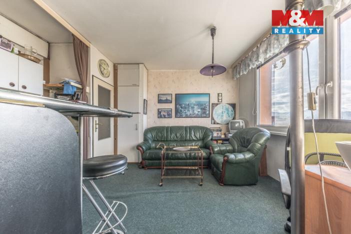 Prodej bytu 1+1, Ústí nad Labem - Severní Terasa, Kmochova, 33 m2