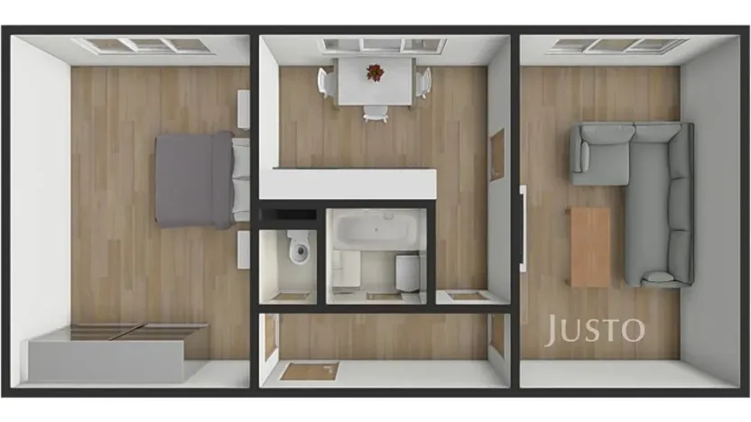 Prodej bytu 2+1, Písek, Dr. M. Horákové, 51 m2