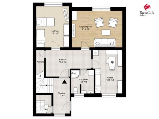 Prodej bytu 2+1, Plánice, 234 m2