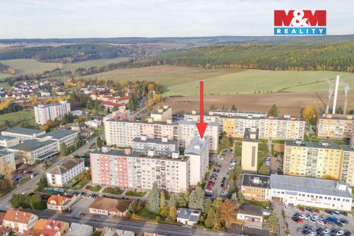 Pronájem bytu 1+1, Horní Bříza, Komenského, 39 m2