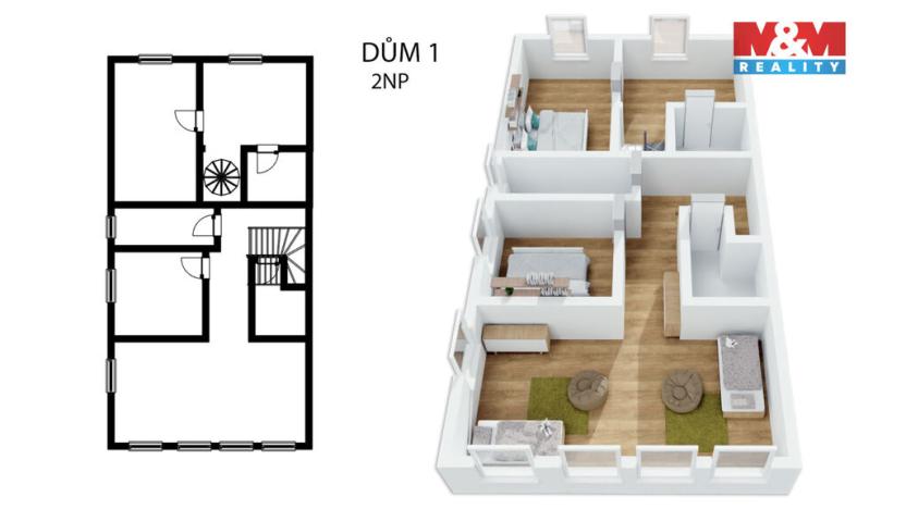 Prodej chalupy, Lipová-lázně - Horní Lipová, 175 m2