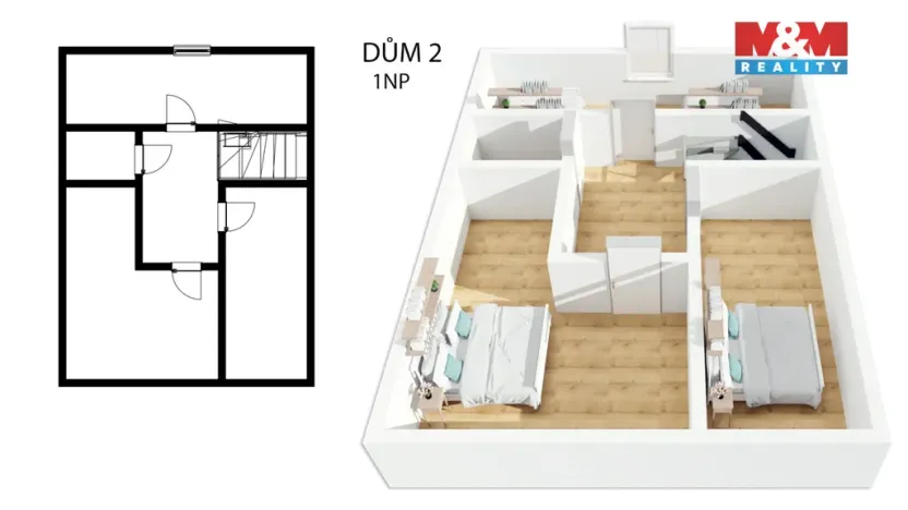 Prodej chalupy, Lipová-lázně - Horní Lipová, 175 m2