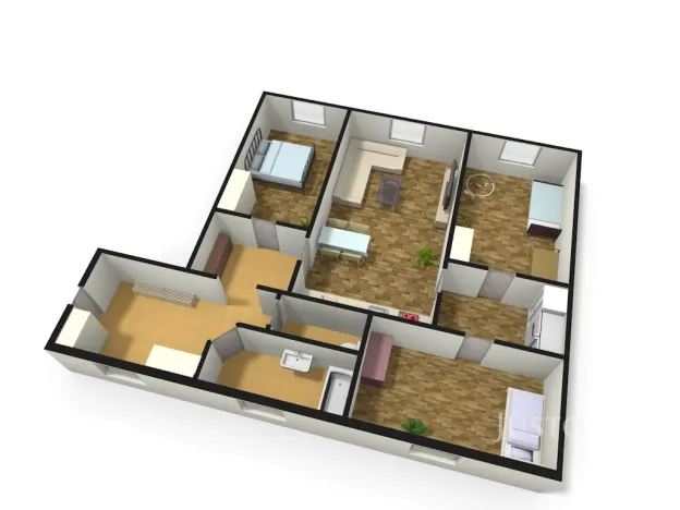 Pronájem bytu 4+kk, Písek, Pražská, 87 m2