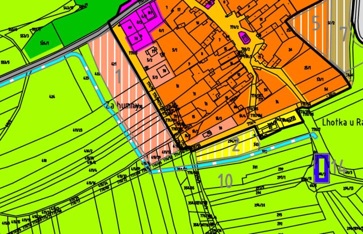 Prodej pozemku pro bydlení, Lhotka u Radnic, 655 m2