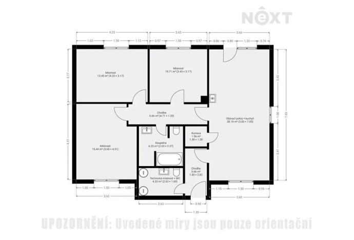 Prodej rodinného domu, Úhřetice, 89 m2