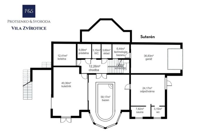 Prodej rodinného domu, Dublovice, 750 m2