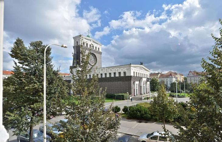 Pronájem bytu 3+kk, Praha - Vinohrady, náměstí Jiřího z Poděbrad, 112 m2