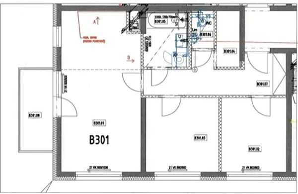 Pronájem bytu 3+kk, Praha - Hlubočepy, Fabiánové, 67 m2