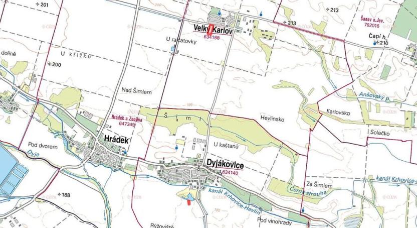 Prodej pole, Velký Karlov, 22770 m2