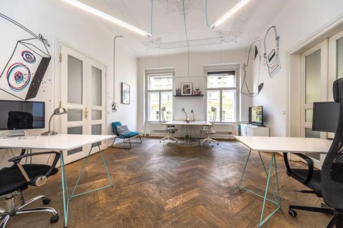 Pronájem kanceláře, Praha - Vinohrady, Mánesova, 261 m2