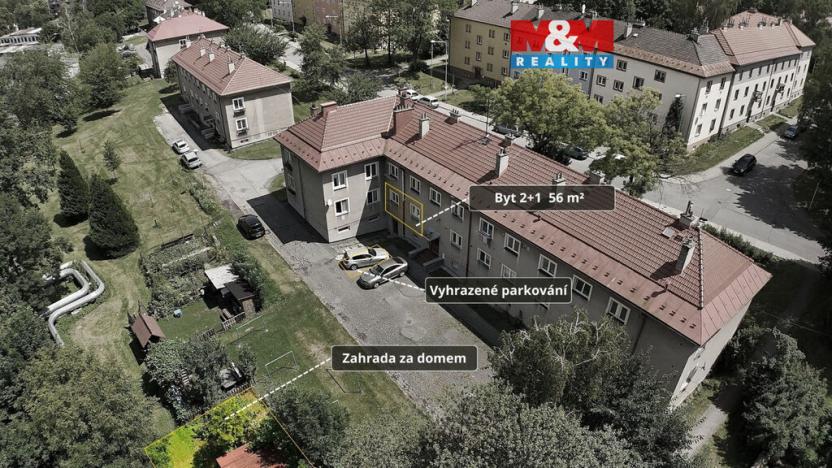 Prodej bytu 2+1, Frýdek-Místek - Frýdek, Nad Lipinou, 56 m2