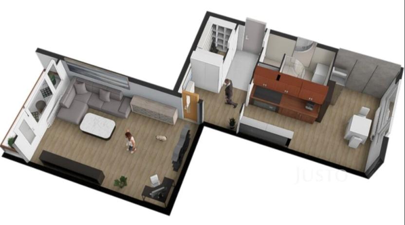 Prodej bytu 1+1, Ústí nad Labem, Maková, 45 m2