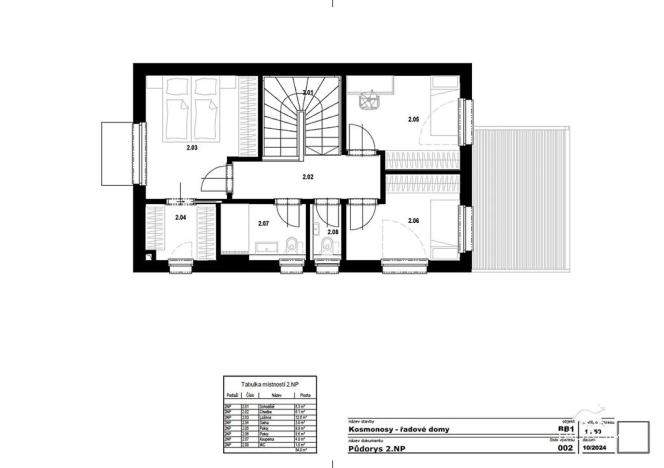 Prodej rodinného domu, Kosmonosy, 105 m2