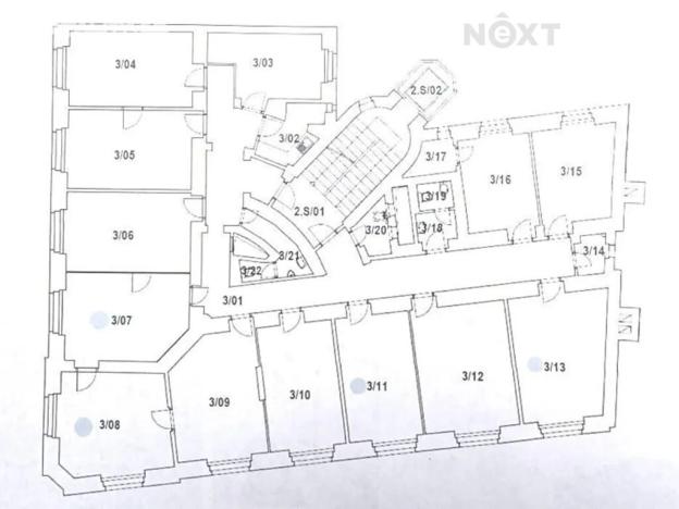 Pronájem kanceláře, Praha - Holešovice, Jablonského, 17 m2