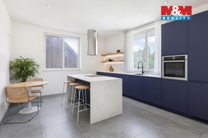 Prodej rodinného domu, Jindřichovice pod Smrkem, 215 m2