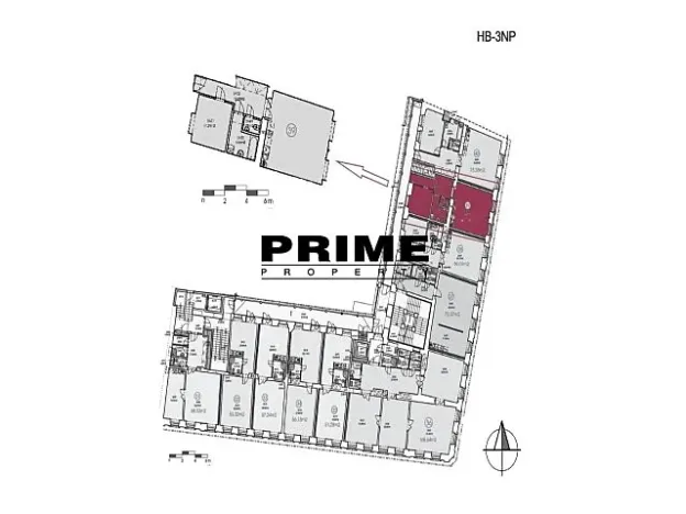 Pronájem kanceláře, Praha - Smíchov, Štefánikova, 63 m2