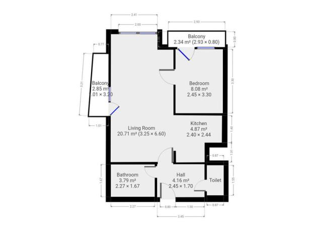 Pronájem bytu 2+kk, Praha - Troja, Hnězdenská, 44 m2