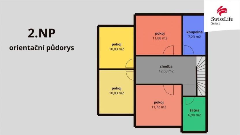 Prodej rodinného domu, Kolín, Rulandská, 150 m2